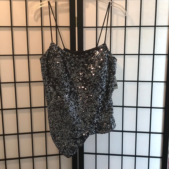 Cache Tops - CACHE Sequin Top
